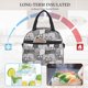thumbnail image 4 of Easygdp Cats Group Caja de Almuerzo para Mujeres y Hombres, Bolsa de Almuerzo Insulada, Bolsas Reutilizables Impermeables para Viajes, Trabajo y Picnics, 4 of 7