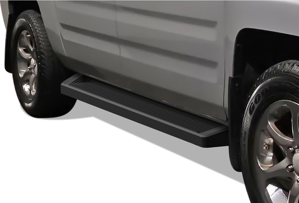 APS iBoard Black Running Boards Style Compatible with Honda Ridgeline