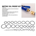 thumbnail image 2 of O Ring Washer Assortment Kit, Widely Applicable Metric Rubber O Ring Kit 419 PCS Low Temperature Resistance  For Automobiles, 2 of 7