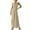 Khaki, variant on Quinlirra women's pants suit Womens Fashion Summer Solid Casual Sleeveless Suspender Long Jumpsuit