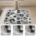 thumbnail image 4 of Dish Drying Mat Absorbent Dish Drainer Kitchen Counter 15.7x11.8inch Dish Drying Pad for Countertops Sinks Draining Racks Watercolor Leopard Spots, 4 of 9
