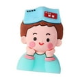 thumbnail image 2 of Tongina Mini Silicone Desk Figurine Miniature Silicone Figurine Art Small Desk Figurines for Cafe Car Dashboard Living Room Apartment Boy, 2 of 8