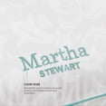 thumbnail image 5 of MARTHA STEWART Heirloom Jacquard Bed Pillows Standard / Queen Size Set Of 2, 385 Thread Count, TENCEL™ Lyocell and Cotton Blend Pillow, For All Sleep Positions, 20" x 28", White, 5 of 8