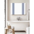 thumbnail image 6 of Abstract Geometric Blue Stripe,Wall Art for Living Room,Canvas Picture Wall Decor for Bathroom Bedroom,White Backdrop Painting Artwork for Office Kitchen Hallway Dining Room Home Decorations 20"x24", 6 of 8