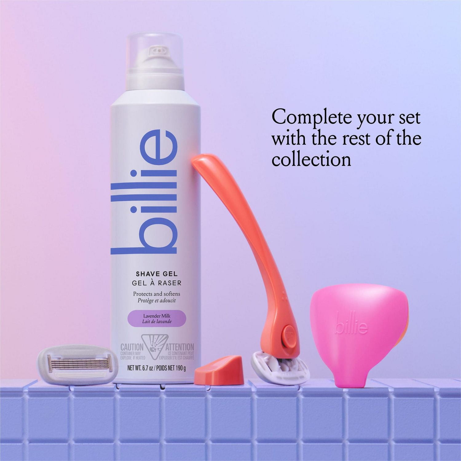 Billie Women’s Razor Starter Kit – Coral