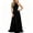 Black, variant on ZHOGXU Boho Wedding Guest Dresses For Women Sleeveless Halter Maxi Dress Elegant Formal Cocktail Dress,Black,XXL