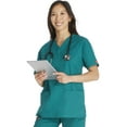 thumbnail image 3 of Dickies EDS Signature Scrubs Top for Women V-Neck 86706, 3 of 7