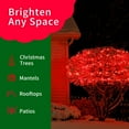 thumbnail image 4 of Cadena de luces TWINGLEHOME, 100 L, 6 m, color rojo ultrabrillante para interiores y exteriores, 4 of 6