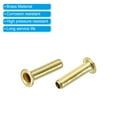 thumbnail image 4 of Unique Bargains 2.5mm ID 4mm OD Laiton Insert de Compression, 18Pcs Insert Tube Support Raccord de Compression Accessoires Kit, 4 of 5