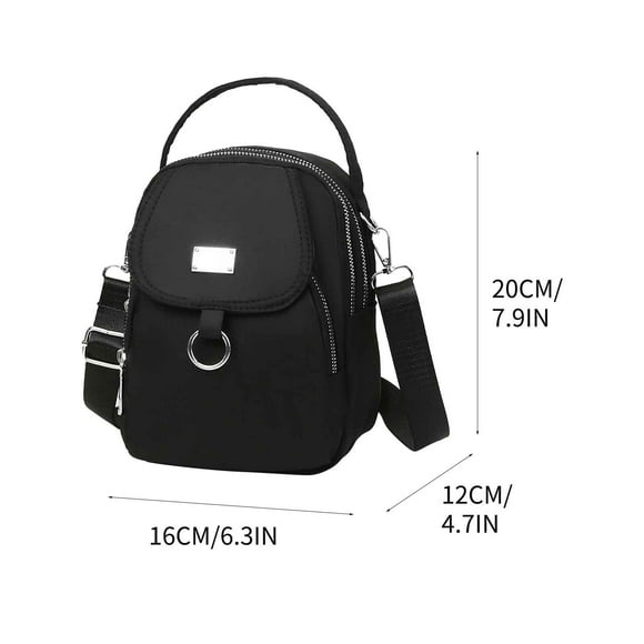 Crossbody Bags for Women Water-Proof Women Crossbody Bag,Multi Compartment Mobile Phone Bag Women Messenger Bag Casual Cloth Women Bag Shoulder Messenger Bag for Women
