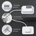 thumbnail image 2 of Refrigerator Fridge Freezer Door Lock with Password, Cabinet Lock with Code for Child Safety Doors-No Tools Need or Drill, 2 of 5