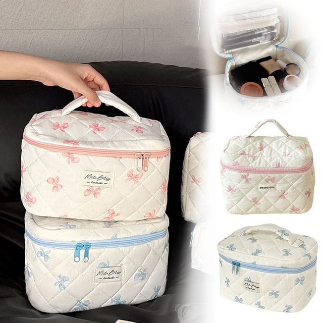 Ganfancp Bolsa de Maquillaje con Gran Valor y Gran Capacidad Bolsa de Maquillaje de Viaje Bolso Portátil Bolsa de Almacenamiento de Cosméticos Ofertas Del Día Liquidación 1* Neceser de Viaje