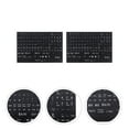 thumbnail image 6 of Keyboard Stickers Stickers English Laptop Computer Notebook Skin Cover Replacement Sticker Decals Notebook Decorative, 6 of 7
