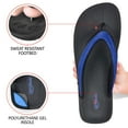 thumbnail image 3 of Aerothotic  Strait Women's Orthotic Thong Sandals 11 - Medium - Navy, 3 of 9