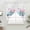 Blue Pink, variant on Valentine's Day Swag Valances for Windows, Kitchen Curtains 36 Inch Length 2 Panels Set, Blue Love Truck Buffalo Plaid Romantic Wood Short Curtains for Small Windows Rod Pocket Cafe Curtains 28"x36"