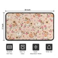 thumbnail image 5 of Corgi Dog and Flower Florals Door Rugs,Washable Non Slip Door Mats Indoor,Decorative Door Mats,Entry Mat Indoor for Entrance,Bedroom,Kitchen,Bathroom,30"x17", 5 of 6
