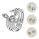 thumbnail image 4 of Anillo de nota musical con apertura ajustable y diamantes de imitación para uso diario., 4 of 7