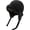 Mg-lfmffme11-black, variant on Fleece Trapper Hats with Visor Women Winter Ear Flap Ski Cap Warm Russian Ushanka Hat Windproof Eskimo Aviator Hat