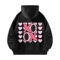 thumbnail image 3 of Sudadera con capucha para mujer, sudadera con capucha y moda informal duradera, Tops para L, 3 of 8