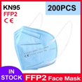 thumbnail image 1 of Mascarillas FFP2 KN95 Mascarillas 5 Capas Filtro Homologada Mascarillas Faciales Mascarilla Protectora Boca CE FFP2MASK Mascarilla Respiratoria, 1 of 5
