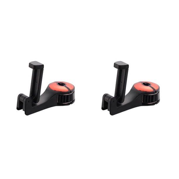 sweethay Ganchos para reposacabezas de coche, soporte móvil, soporte ajustable para teléfono de coche, Clips para colgar en la parte trasera del Type2 NO2