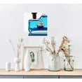 thumbnail image 5 of FANNA Unsinkable Ship Art Craft Kit, Blue Decoration in a Bottle for Desk Display, Gift 16x16 in, 5 of 5