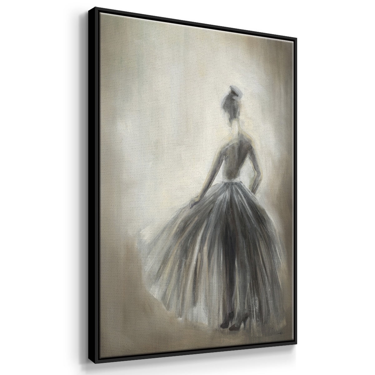 Over in the Light Framed Premium Gallery Wrapped Canvas - Ready to Hang