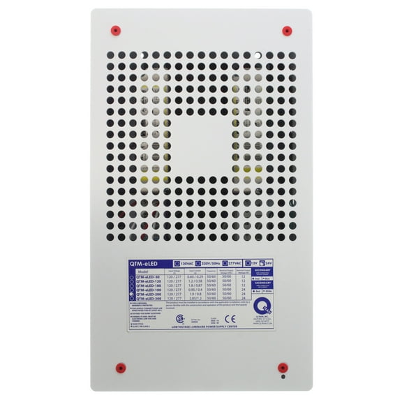 QTran QTM-ELED-200-UNV-24VDC 0-10DIM QTM-eLED LED Driver Power Supply, 200W, 24V