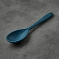 thumbnail image 3 of Thyme & Table Silicone Kitchen Spoon, Blue Speckled, 3 of 5