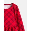 thumbnail image 2 of Wonder Nation Girls Long Sleeve Play Dress, Sizes XS-XXL, 2 of 3