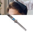 thumbnail image 1 of Peine Para El Cabello Con Aceite Para Hombres, Peine Con Resorte Ensacado, Operación Segura, Tamaño Compacto, Apariencia Brillante, Acero Inoxidable Para Uso En El Hogar, Viajes,, 1 of 7