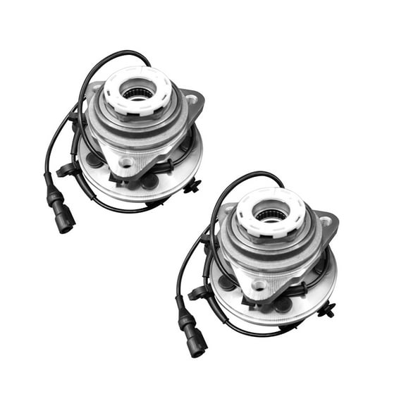 Pair of 2 Front Wheel Hub Bearing Assembly For 1998-2000 Mazda B4000 4WD 4-Wheel ABS