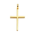 thumbnail image 1 of 14k Yellow Gold Cross Pendant, 1 of 1
