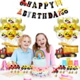 thumbnail image 6 of Ezzo Construction Themed Birthday Balloon Set – Dump Truck & Excavator Balloons for Party Decor, 6 of 7