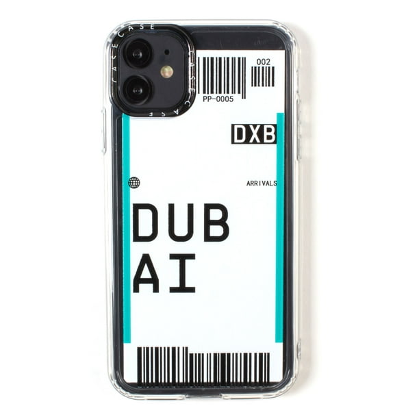 Travel Boarding Pass Case for Apple iPhone 11 Dubai