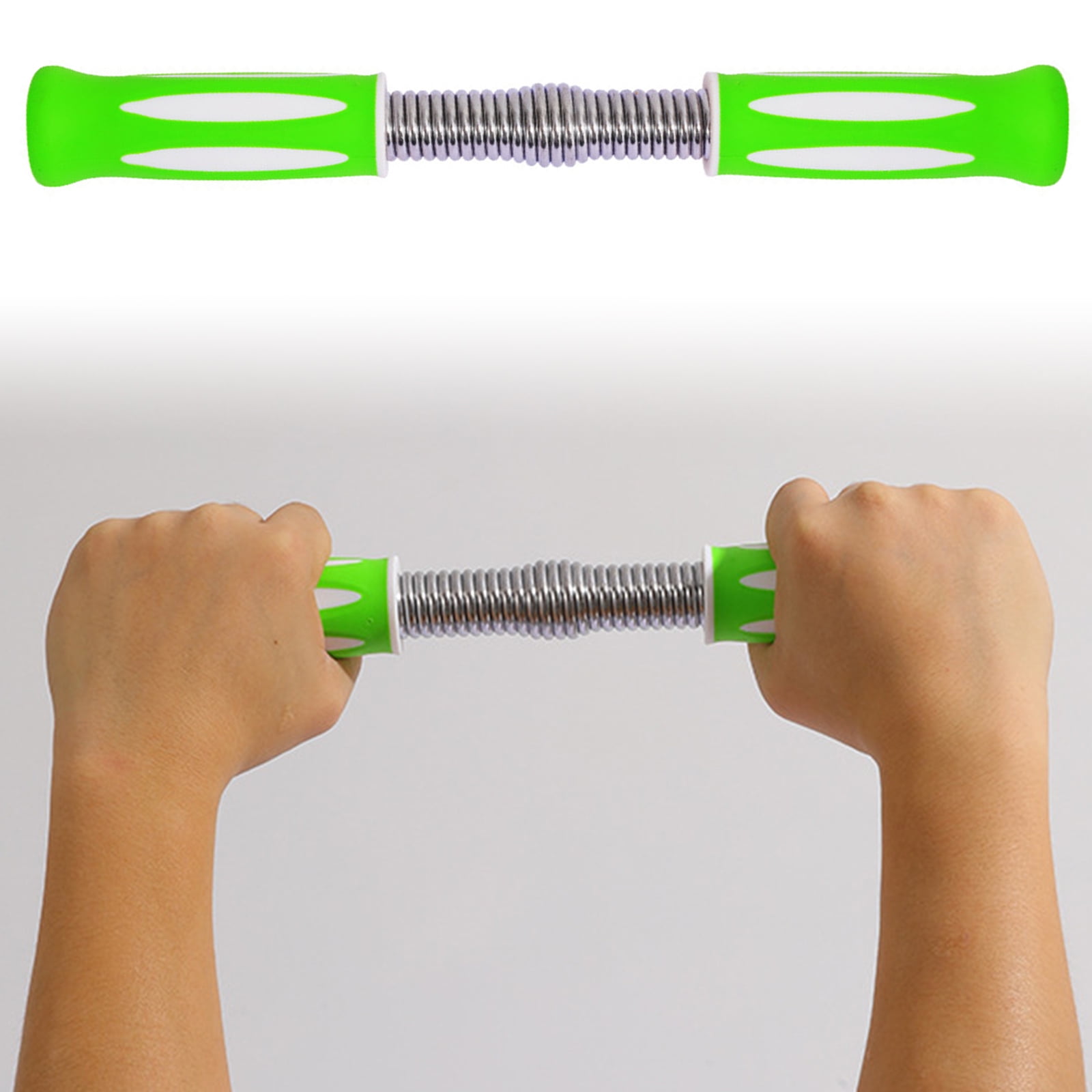 Power Spring Rod Forearm Strengthener Spring Arm Strength Trainer Upper Body Exercise Equipment Workout Accessory