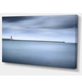 thumbnail image 2 of Breakwater and Soft Water under Clouds - Oversized Landscape Wall Art Print, 2 of 3