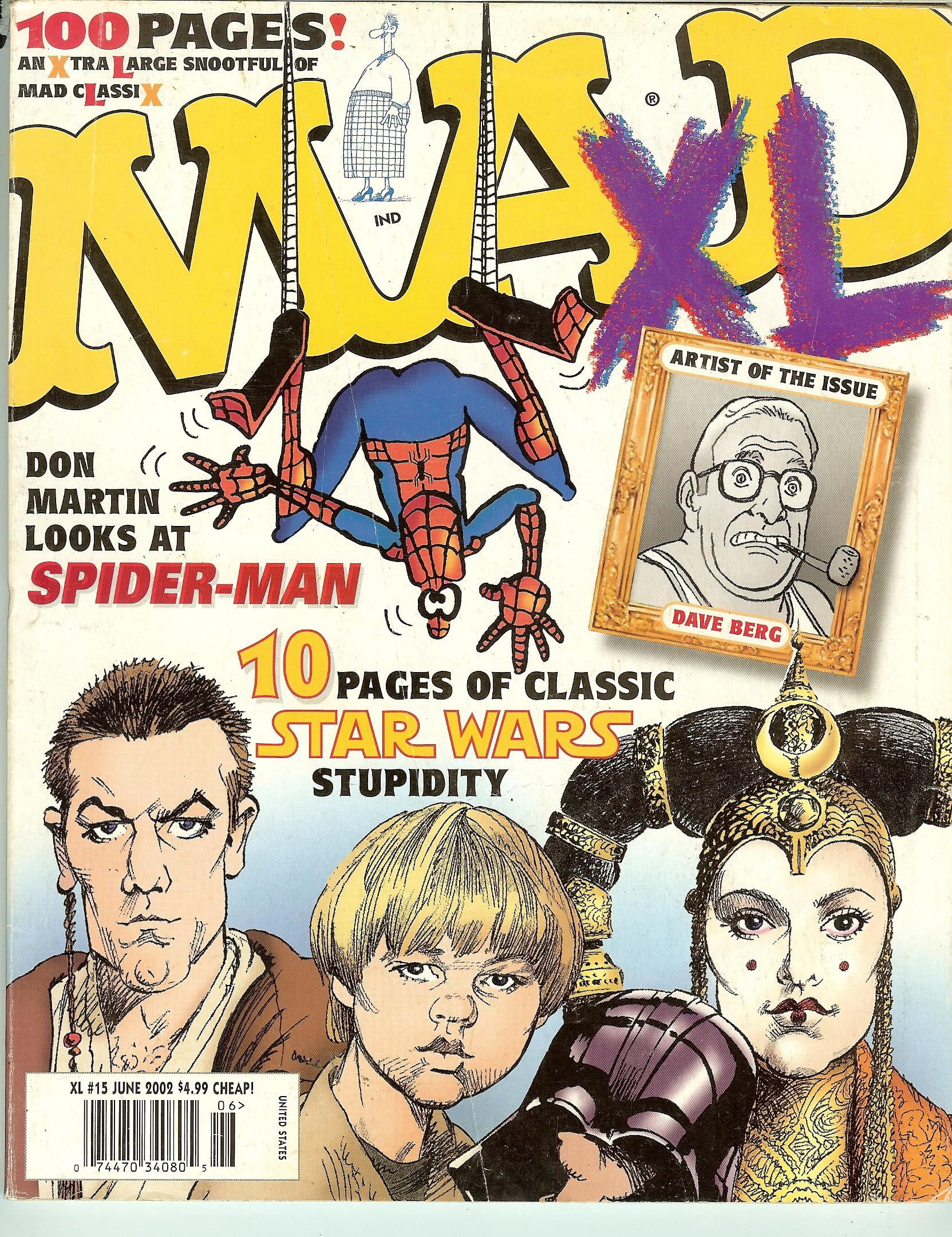 MAD Magazine XL Spider-Man Star Wars
