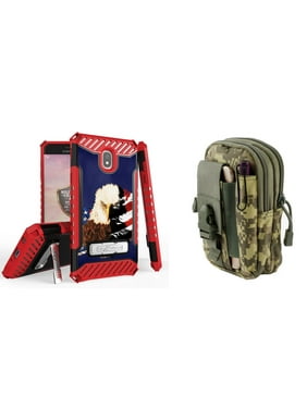 Product Image Beyond Cell Tri Shield Military Grade Kickstand Case (USA Bald Eagle) with ACU Camo
