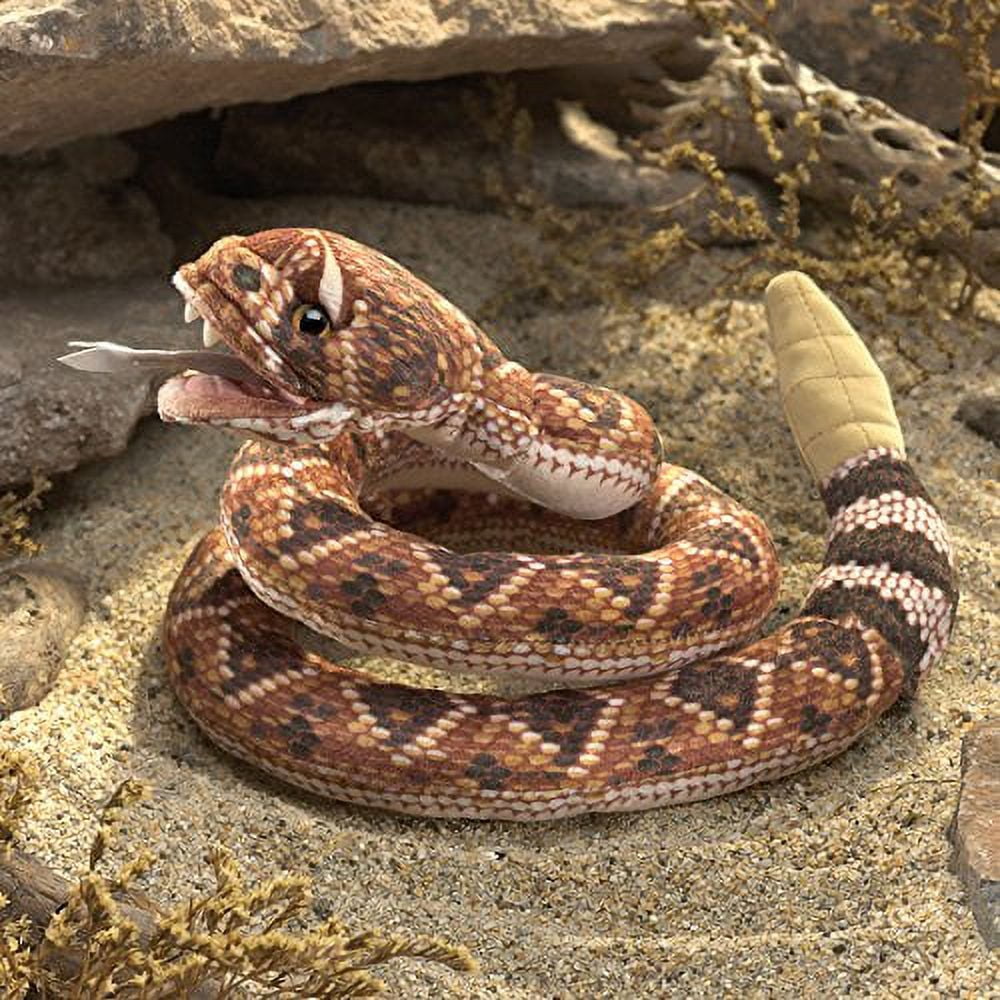 Folkmanis Rattlesnake Puppet Hardcover