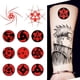 thumbnail image 2 of Naruto Sharingan Tattoo Stickers Anime Uchiha Itachi Figures Waterproof Temporary Tattoo Stickers Toys for Kids Christmas GiftsUnited States Gao Jinjia LED, 2 of 2
