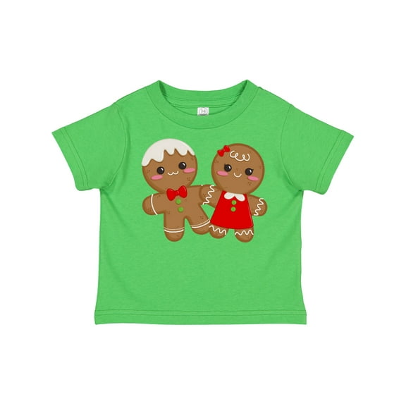 Inktastic Gingerbread Couple Boys or Girls Toddler T-Shirt
