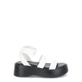 thumbnail image 2 of No Boundaries Women's Elastic Banded Platform Sandals, 2 of 5