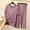 Purple, variant on Azrian Womens Pajamas,Women's Thin Pajamas Loose Casual Ice Silk Short Sleeved Capris Home Clothing Set L Size,Beige on