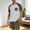 Coffee, variant on Men's Plaid Two Piece Pajama Set Plus Size Color Block Raglan Short Sleeve Crew Neck Shirts and Shorts Loose Casual Loungewear Pajama Tops and Pajama Shorts with Pocket