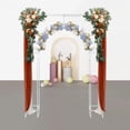 thumbnail image 3 of 7.87Ft H Metal Garden Arch Backdrop Stand, Outdoor Wedding Arches Frame Archway Decorations for Party Decoration, 3 of 10