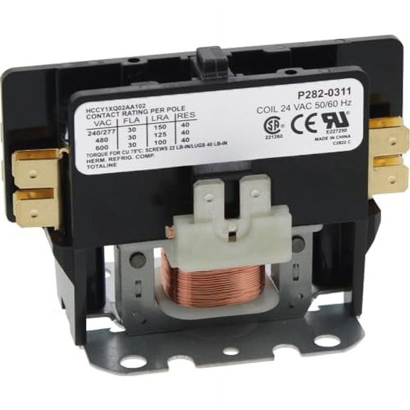 Carrier Products P2820311 - 24V 1 POLE 30AMP CONTACTOR