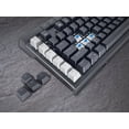 thumbnail image 3 of Rosewill Blitz K50 RGB Wired Gaming Clicky Mechanical Keyboard, Outemu Blue Switches, 14 RGB LED Backlight Effects, NKRO, Anti-Ghosting, 6 Macro Keys, Dedicated Media Controls, USB Passthrough, 3 of 7