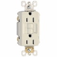 thumbnail image 1 of 1597LACC10 Self Testing GFCI Outlet, 15A, Light Almond, 1 of 1