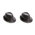thumbnail image 3 of Qarigey Gorras clásicas de cuero para hombres Diseños elegantes para cualquier evento Agregue encanto a sus trajes Sombrero para hombres marrón 2Conjunto, 3 of 6